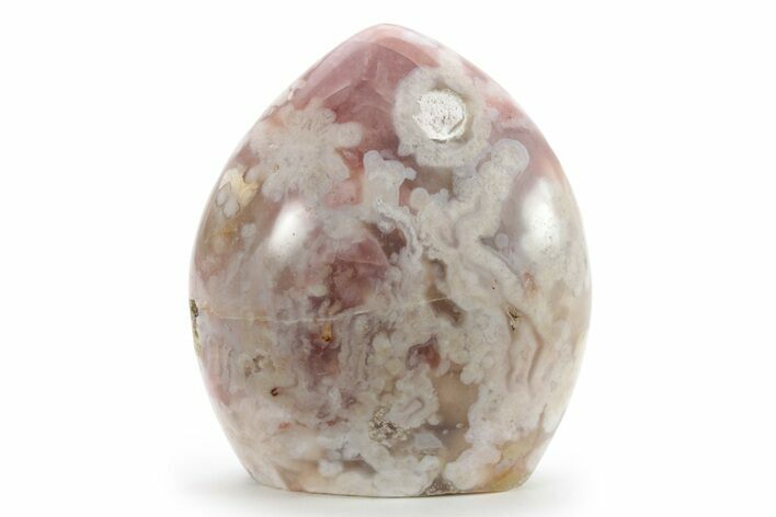 Free-Standing, Polished Flower Agate - Madagascar #205442